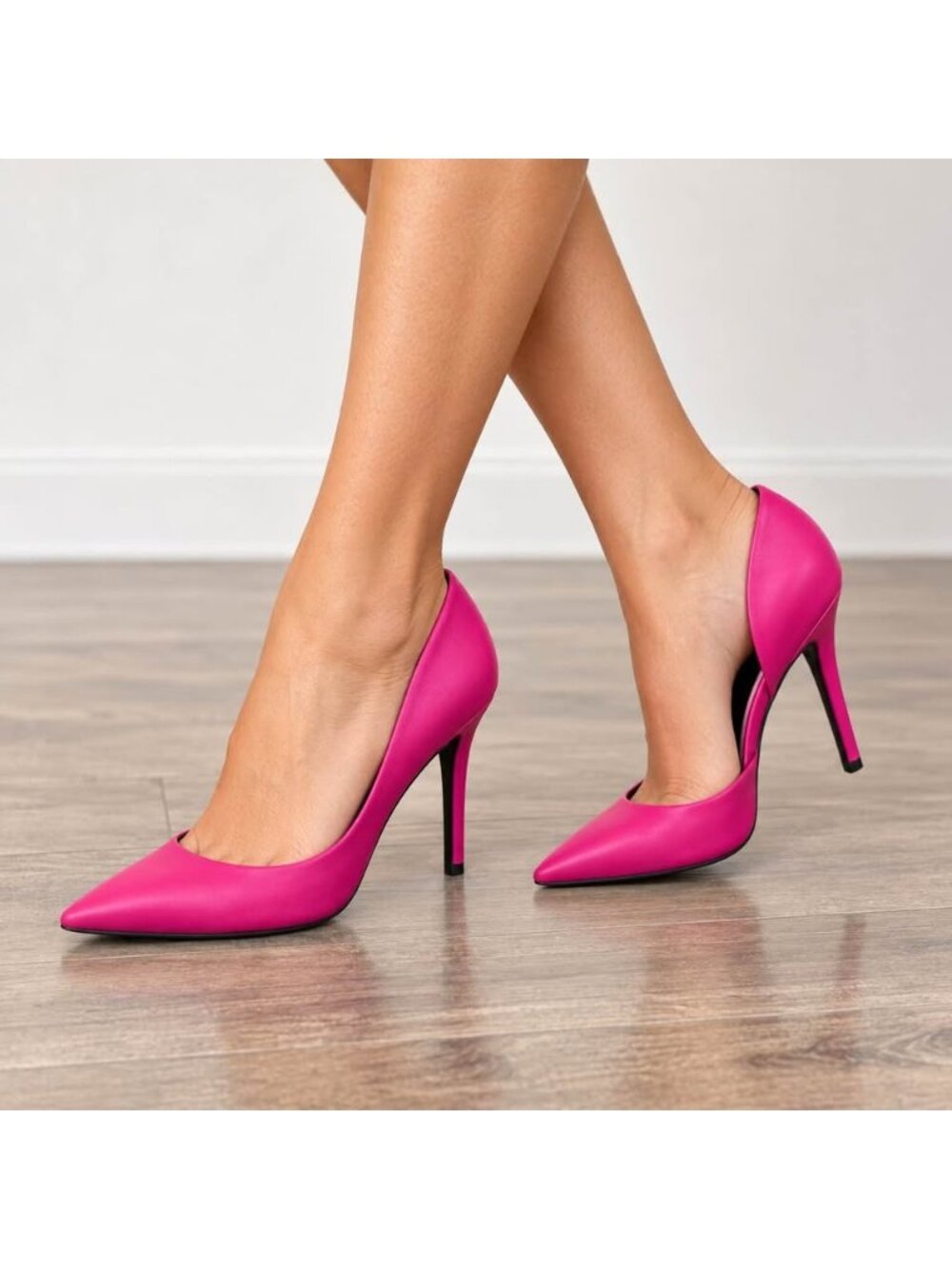 ALDO Hot Pink Pointed Toe Stiletto Pumps Women’s Size 7.5